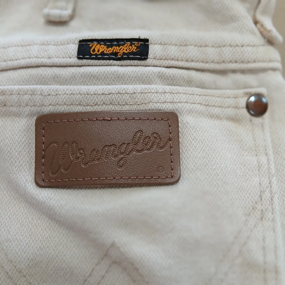 Wrangler‎ Jeans Cowboy Cut Slim Fit Heavyweight Denim 936TAN 31x36 Tan